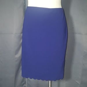 Banana Republic blue skirt sz 4